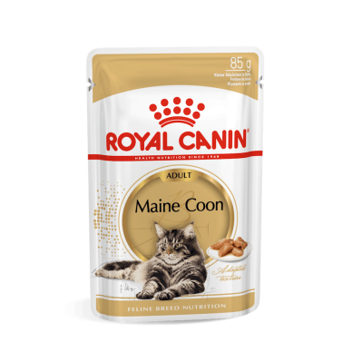 Royal Canin Maine Coon Adult – Hrană Umedă în Sos pentru Pisici – 85 g